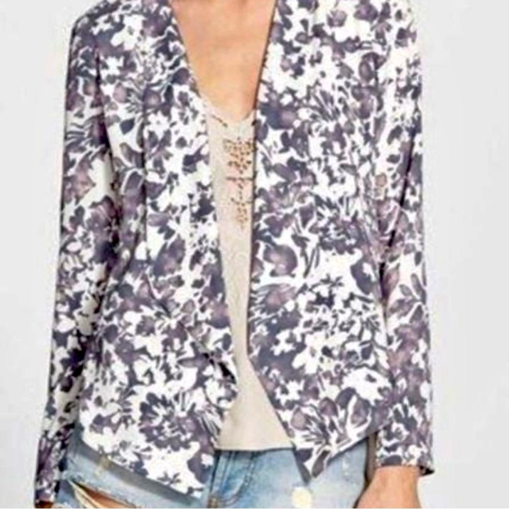ASTR Lightweight Floral Blazer, Size Small